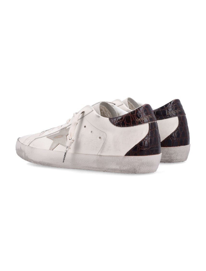 Golden Goose Super Star Leather Upper Sneakers