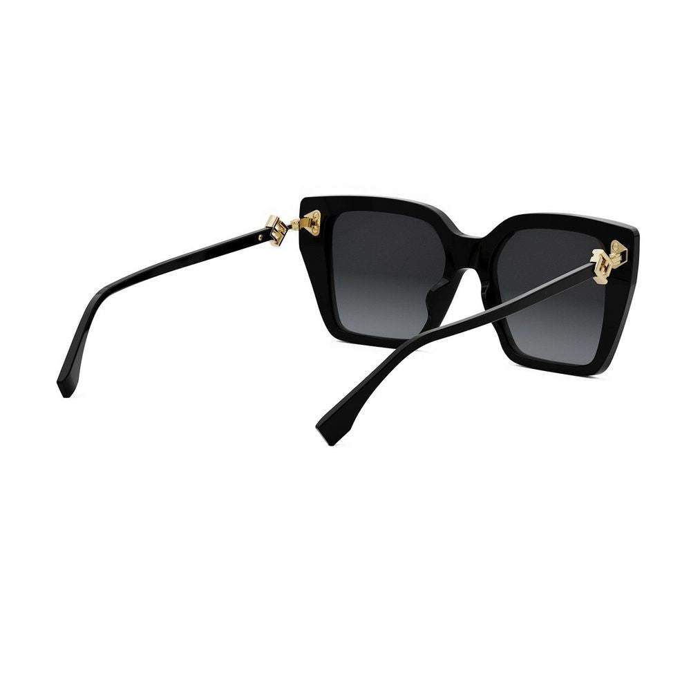 Fendi Ff Diamonds Oversized Square Ff Diamonds Sunglasses