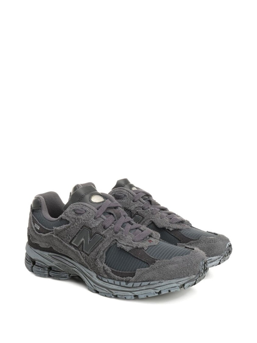 New Balance Textured Layered Sneakers With Cushioned Sole