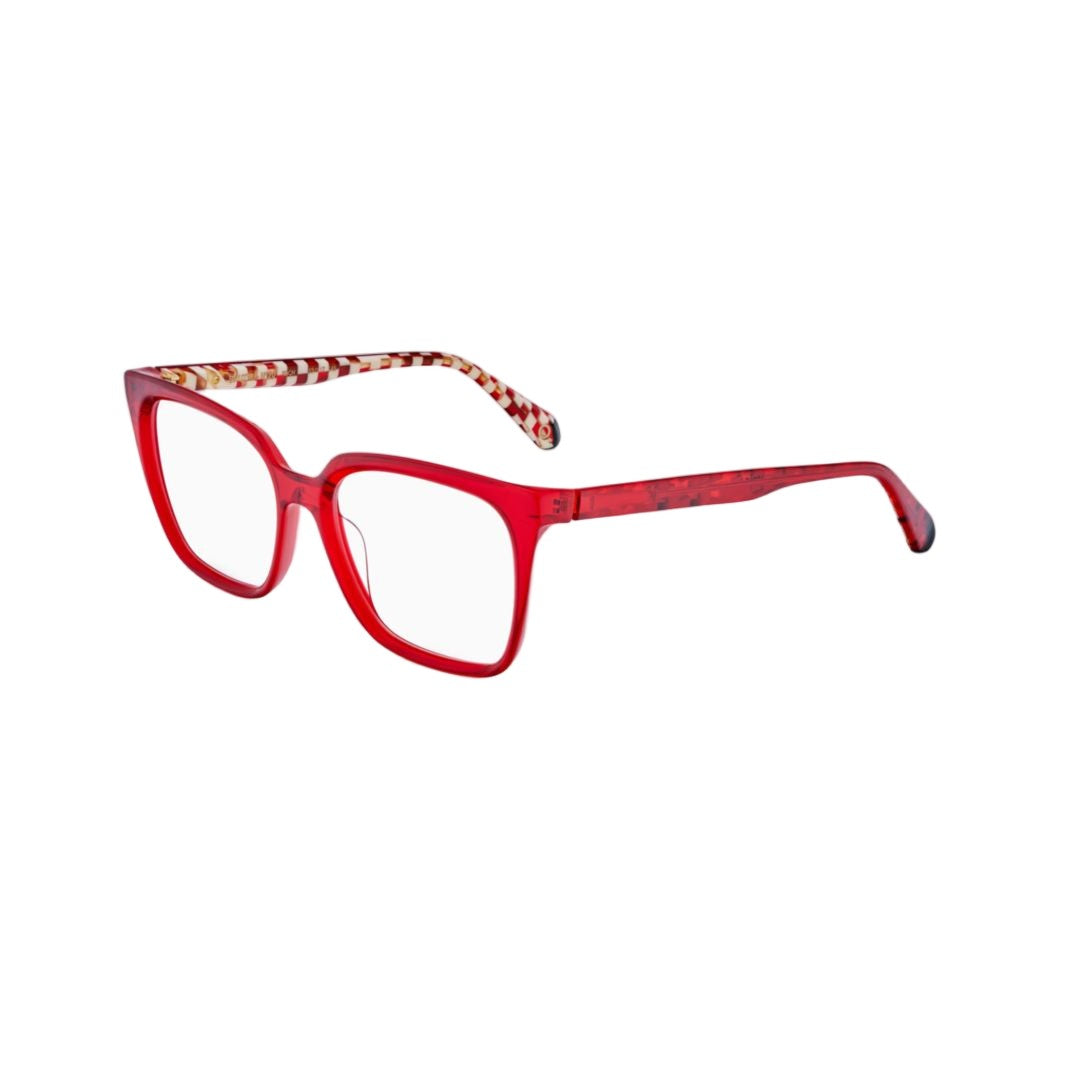 Etnia Barcelona Brutal No.20 Oversized Square Frame Sunglasses With Checkered Temples