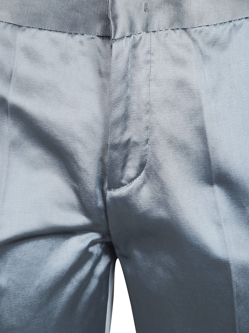 Fabiana Filippi Tailored Avion Blue Trousers