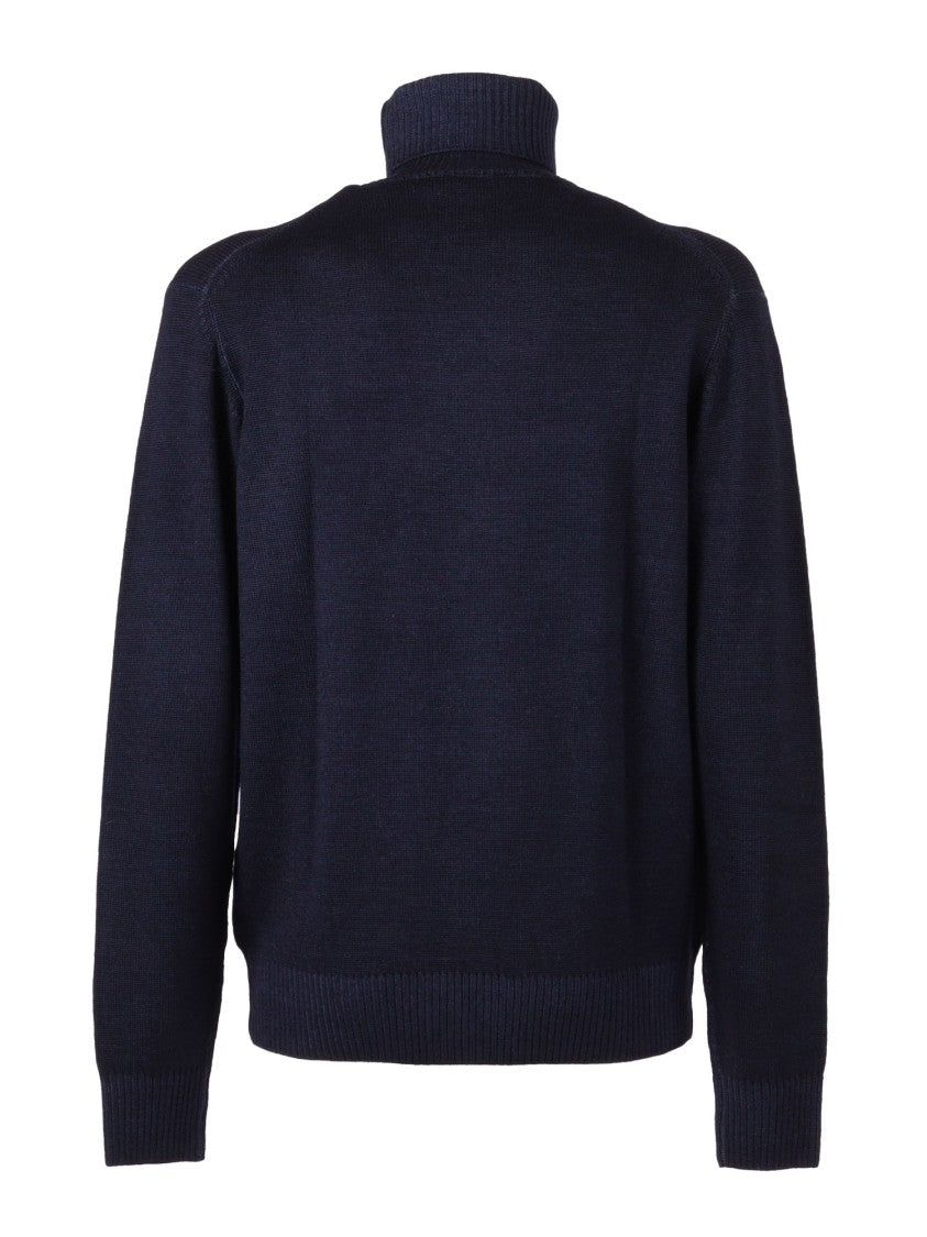 Brando-Lubiam Classic Knitwear Sweater In Virgin Wool