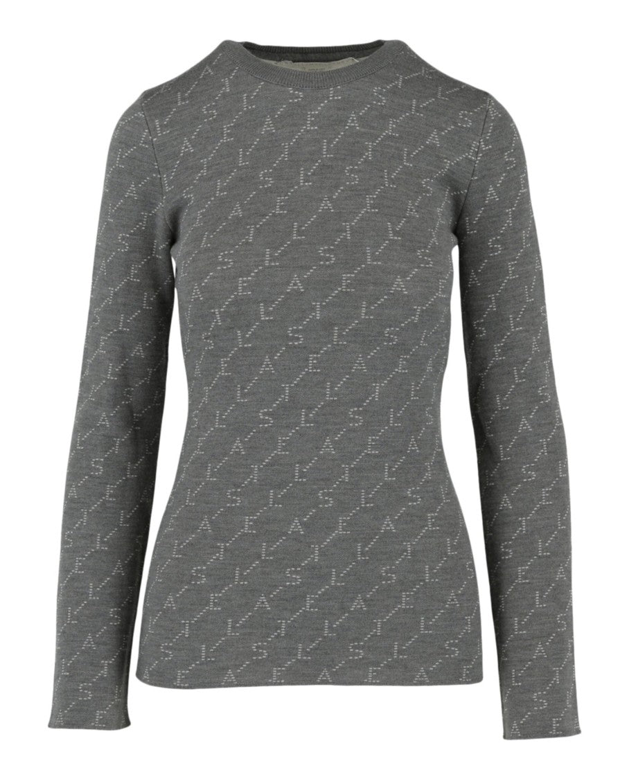 Stella Mccartney Logo Printed Sweater