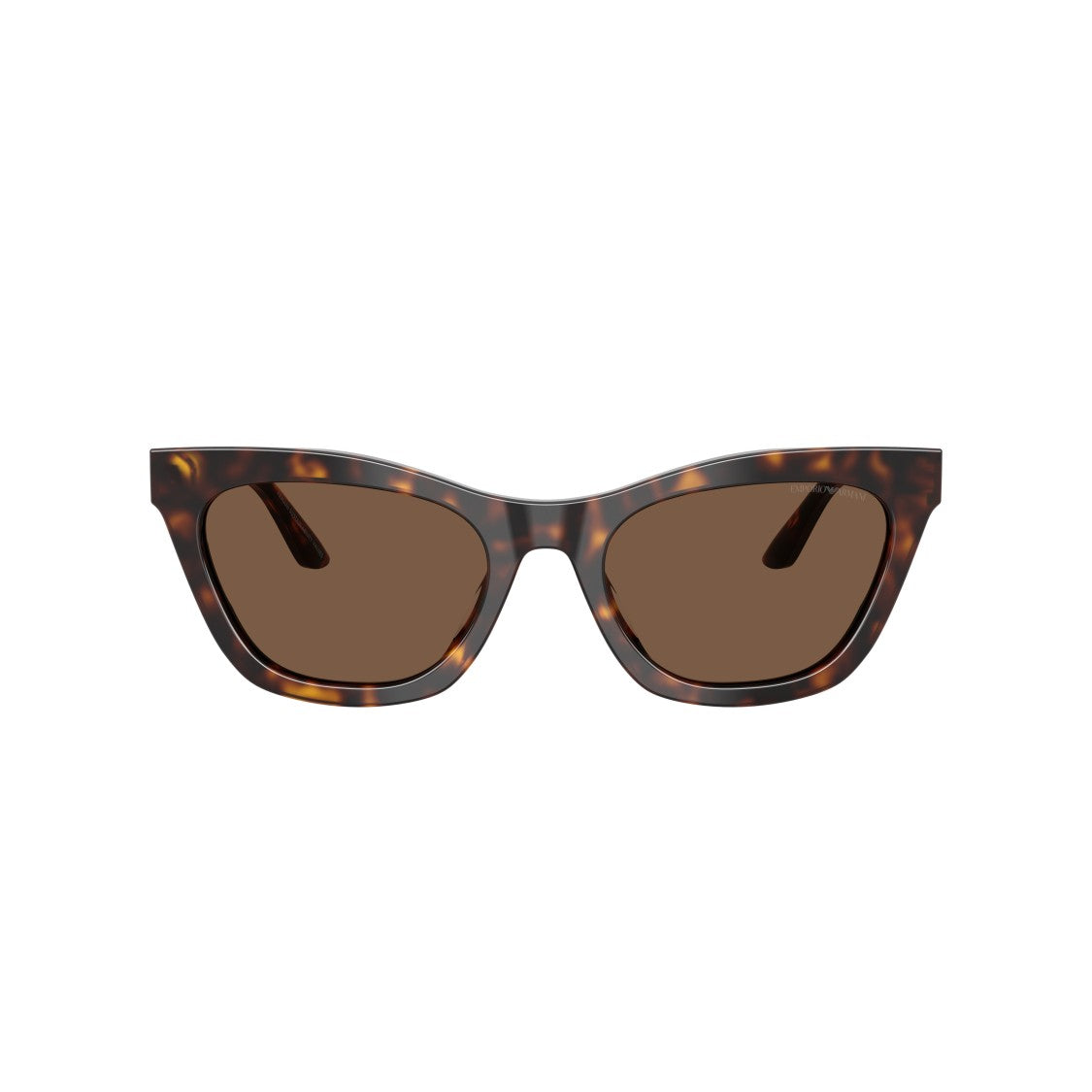 Emporio Armani 0Ea4259u Angular Tortoiseshell Cat-Eye Sunglasses With Metallic Detail