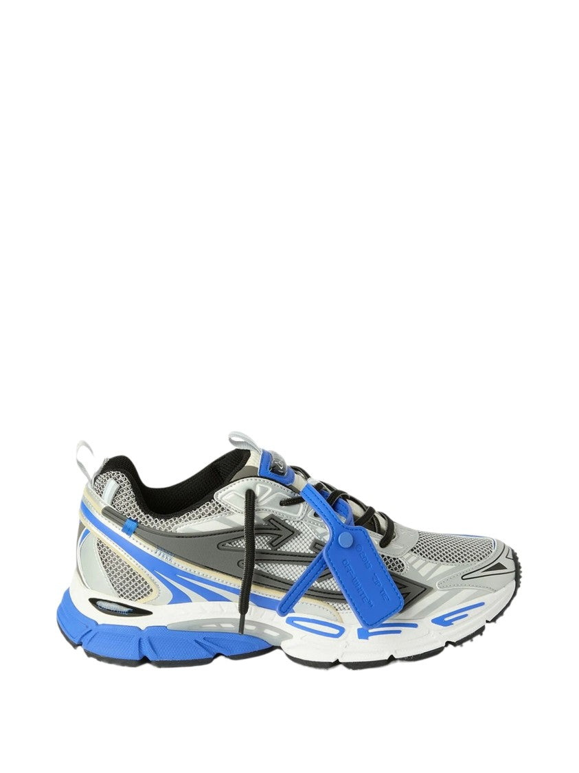 Off-White Grey Be Right Back Chunky Mesh Sneakers