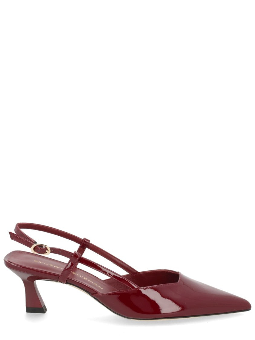 Stuart Weitzman Vinnie Pointed Toe Slender Heel Pumps