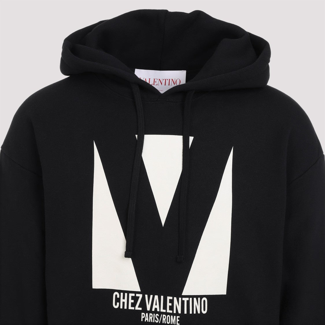 Valentino Black Graphic Logo Sweatshirt