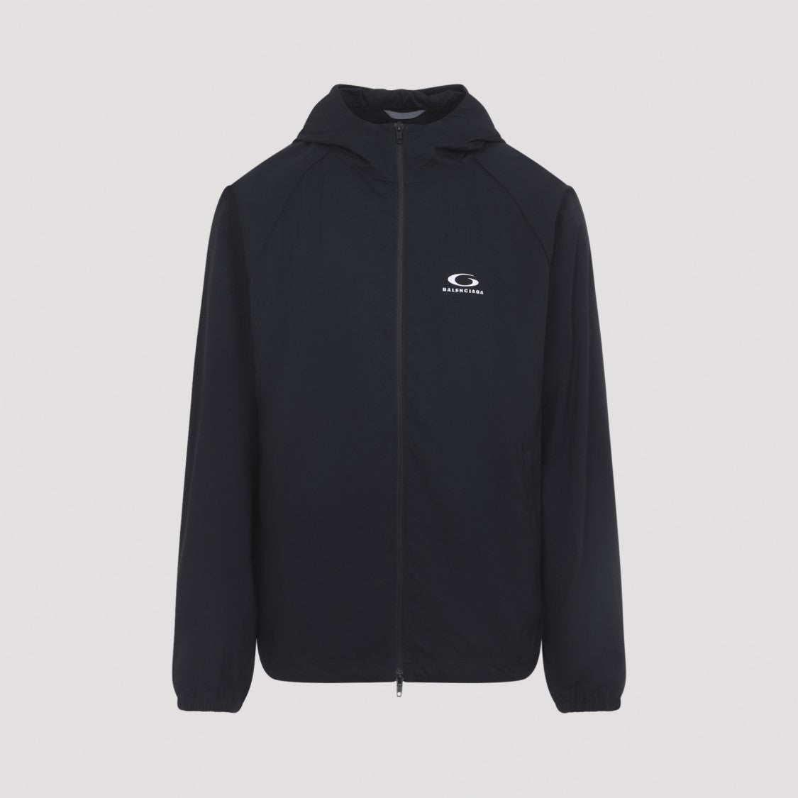 Balenciaga Black Lightweight Jacket With Streamlined Silhouette