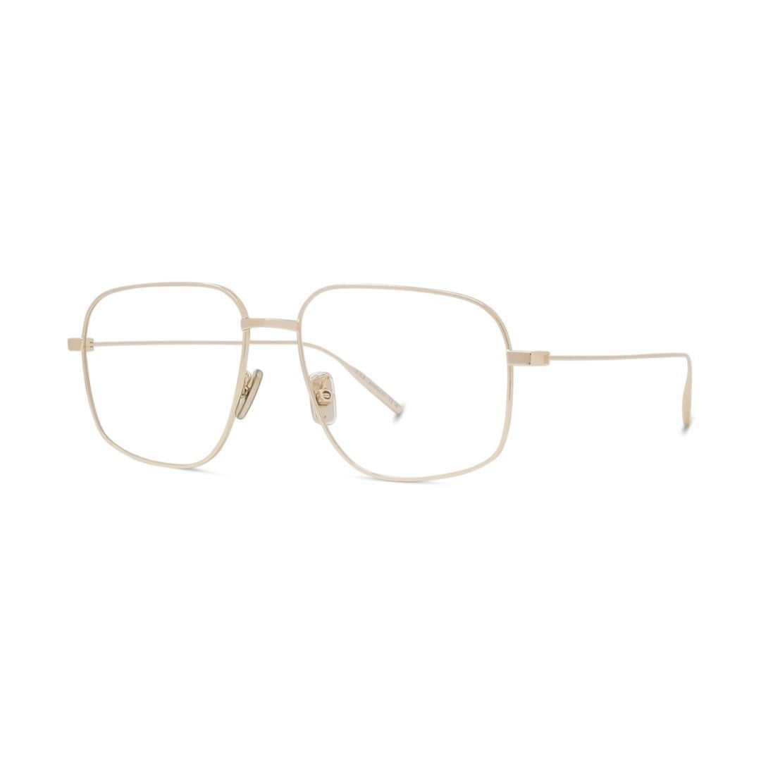 Givenchy Gv50051u Minimalist Gold-Finish Metal Square Eyeglasses