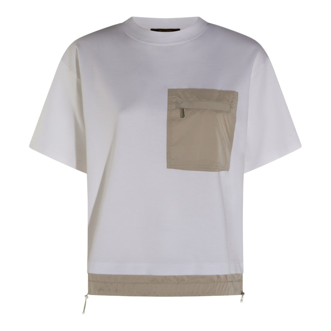 Moorer Relaxed Fit White T-Shirt