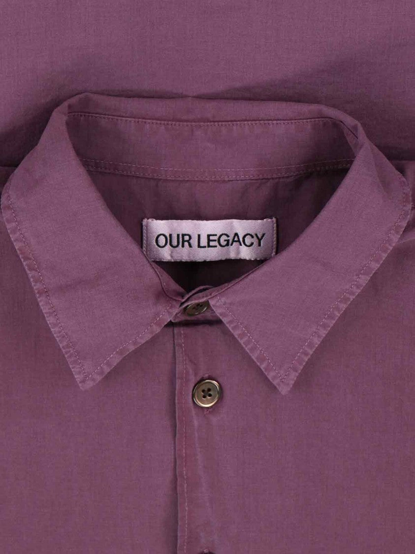 Our Legacy “Beyond” Button-Up Shirt – Purple