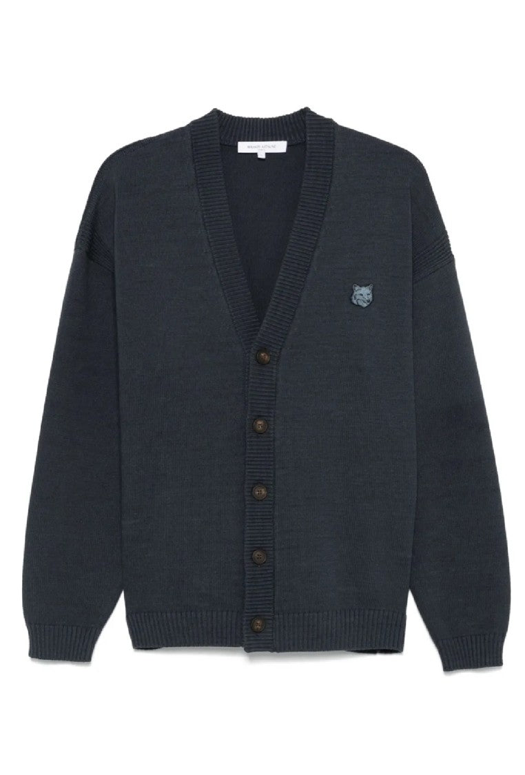 Maison Kitsuné Bold Fox Head Patch Comfort Cardigan