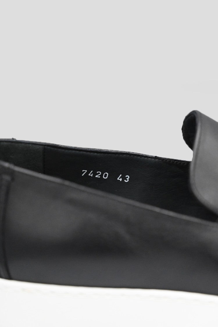 Philippe Lang Leather Loafers In Black