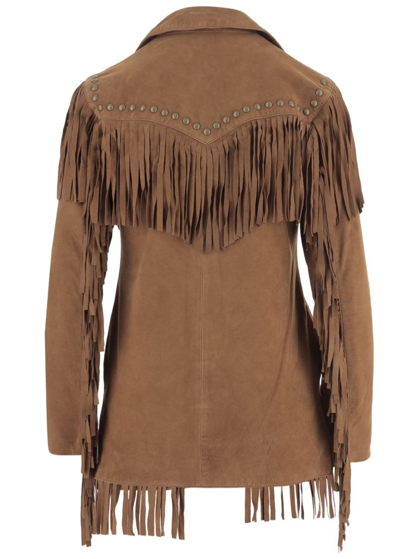 Uncommon Suede Fringed Jacket