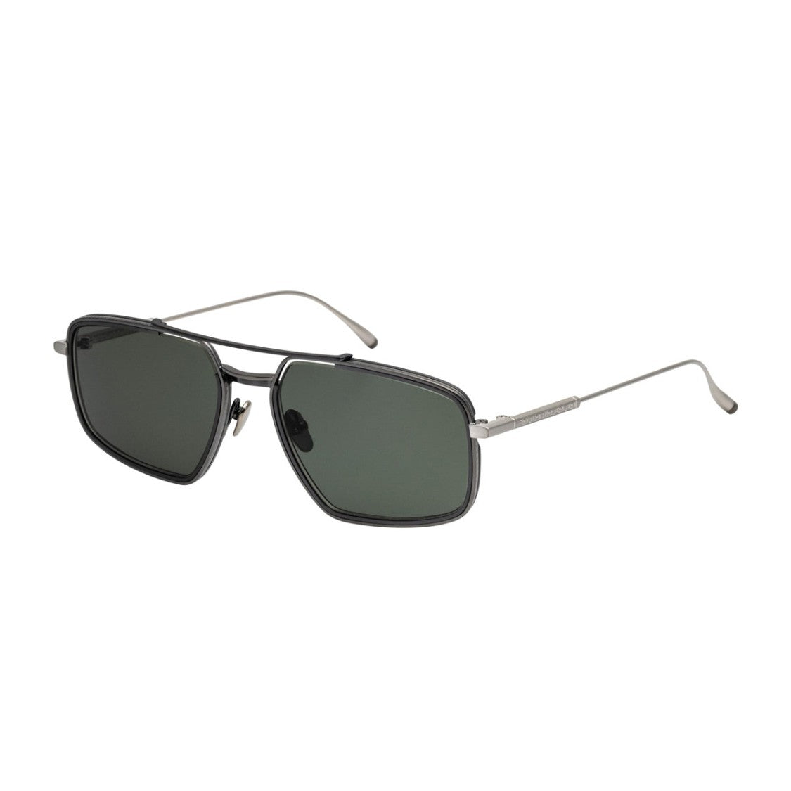 Masunaga Tobi Geometric Sunglasses