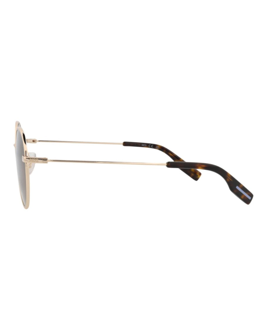 Alexander Mcqueen Round-Frame Recycled Acetate Optical Frames
