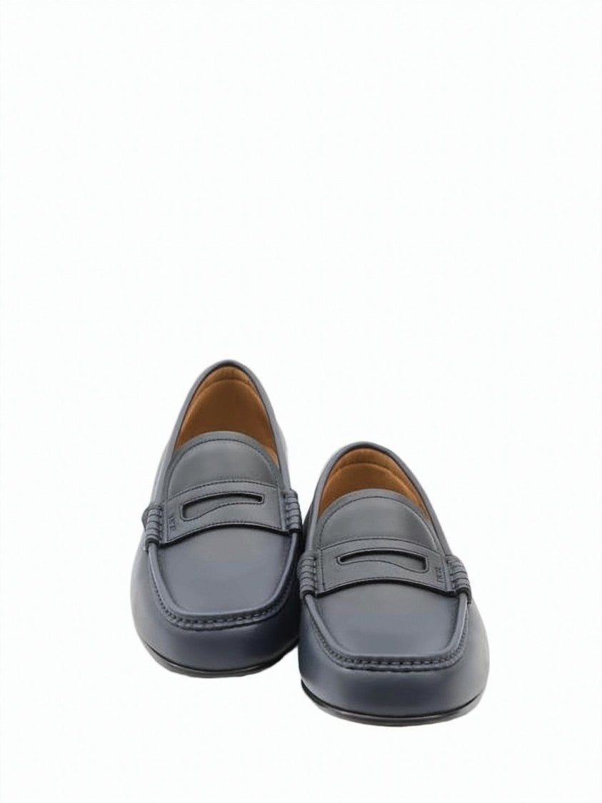 Dior Penny Loafers Crafted From Calf Leather With Lambskin Lining