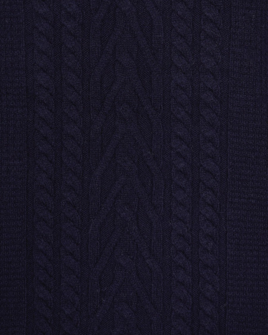 Paolo Pecora Blue Wool Sweater