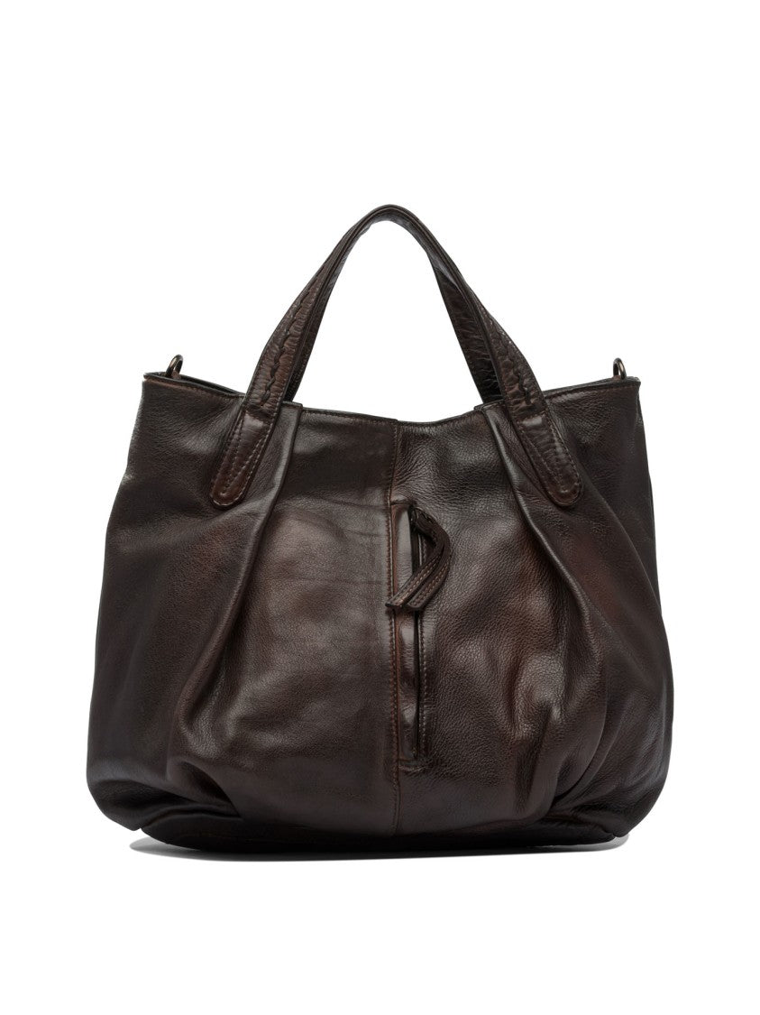 Giancarlo Nevola Textured Calf Leather Shoulder Bag