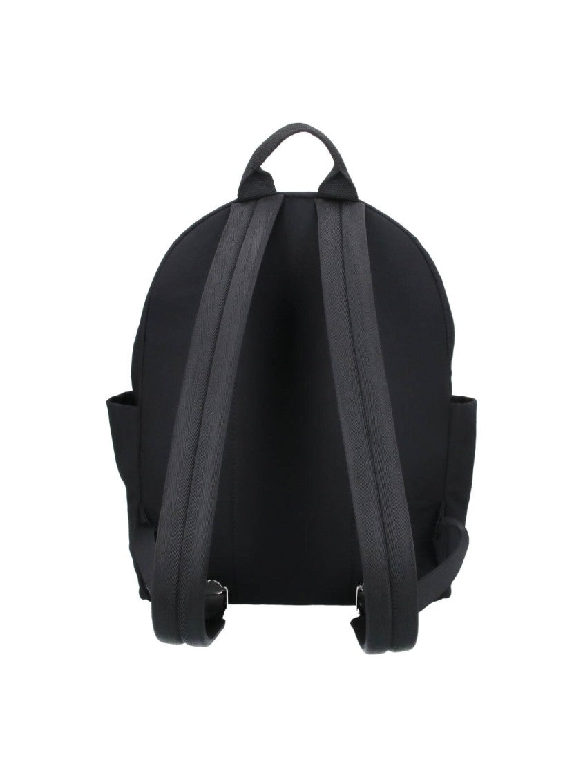 Vivienne Westwood Black Medium George Fabric Zip Backpack
