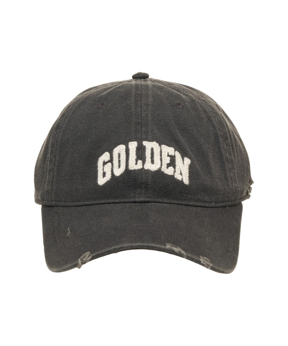Golden Goose Baseball Cap With Logo Embroidery