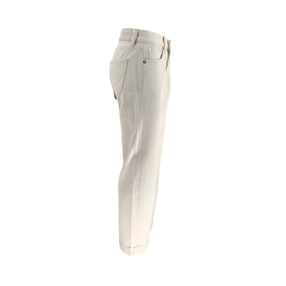 Roy Rogers Lightweight Relaxed Fit Boyfriend Cuffed Jeans
