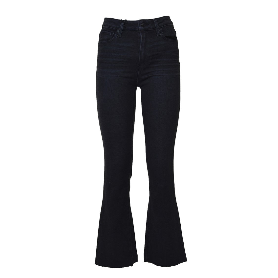 Paige Black Denim Crop Jeans