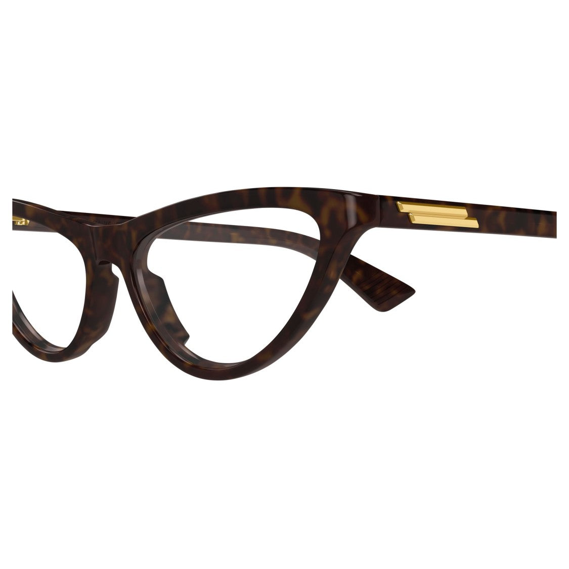 Bottega Veneta Bv1416o Cat-Eye Tortoiseshell Eyeglasses
