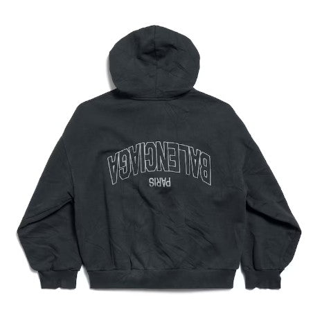 Balenciaga Oversized Black Hoodie