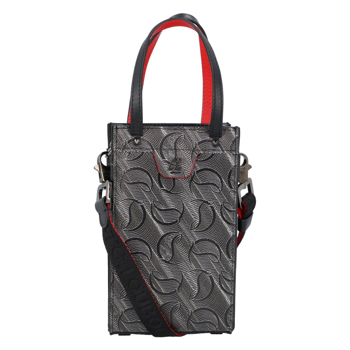 Christian Louboutin Monogram Ruistote Nano Tote Black