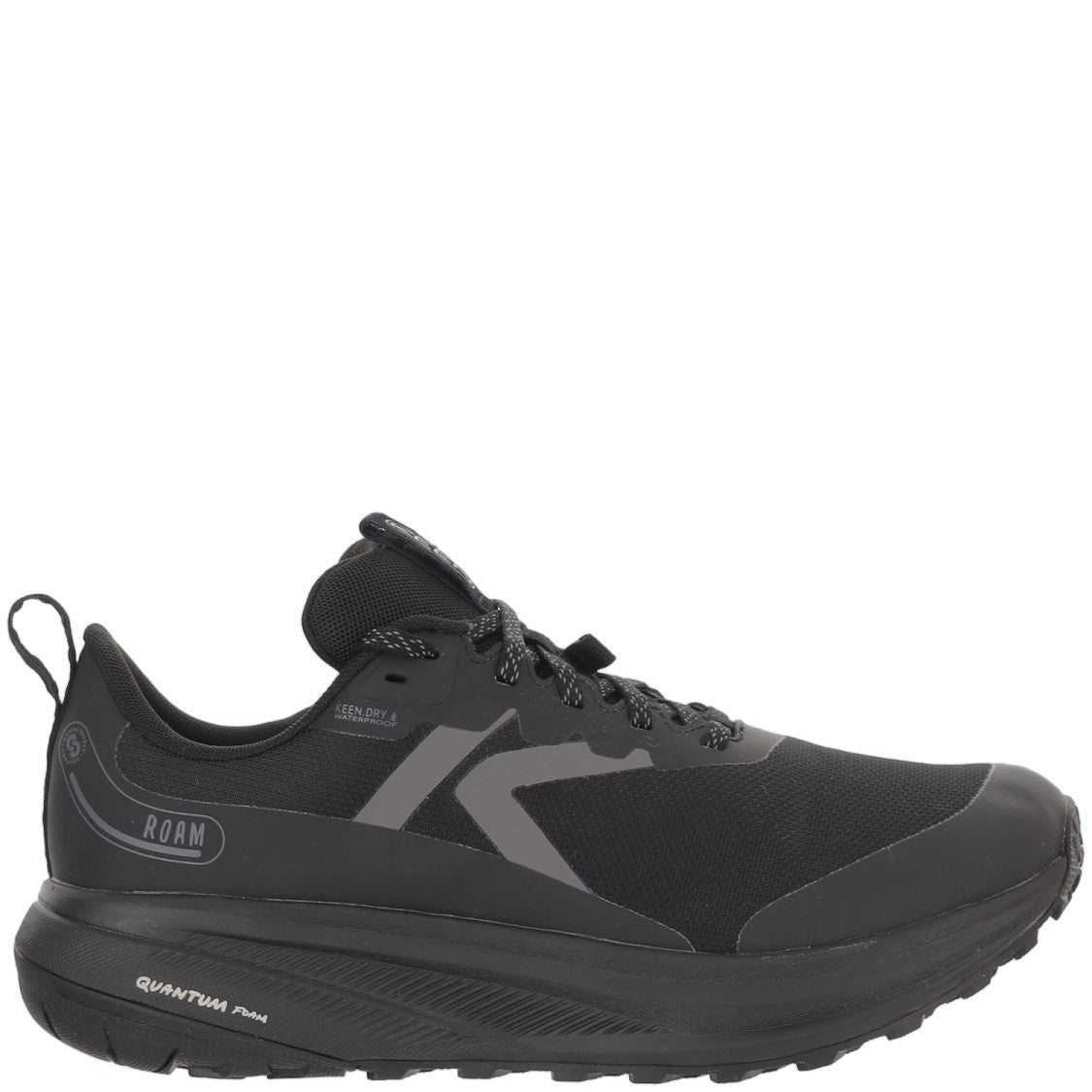 Keen Black Roam Perforated Mesh Sneakers