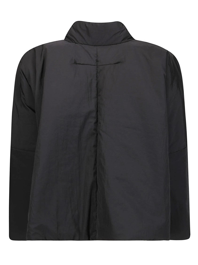 Kimono Rain Short Padded Kimono With Side Slits And Functional Pockets