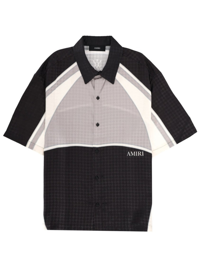Amiri Ma Quad Panel Short-Sleeve Shirt