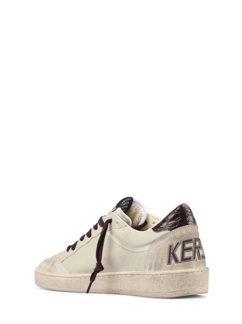 Golden Goose Low-Top Sneakers With Nappa Leather Upper And Distressed Sole