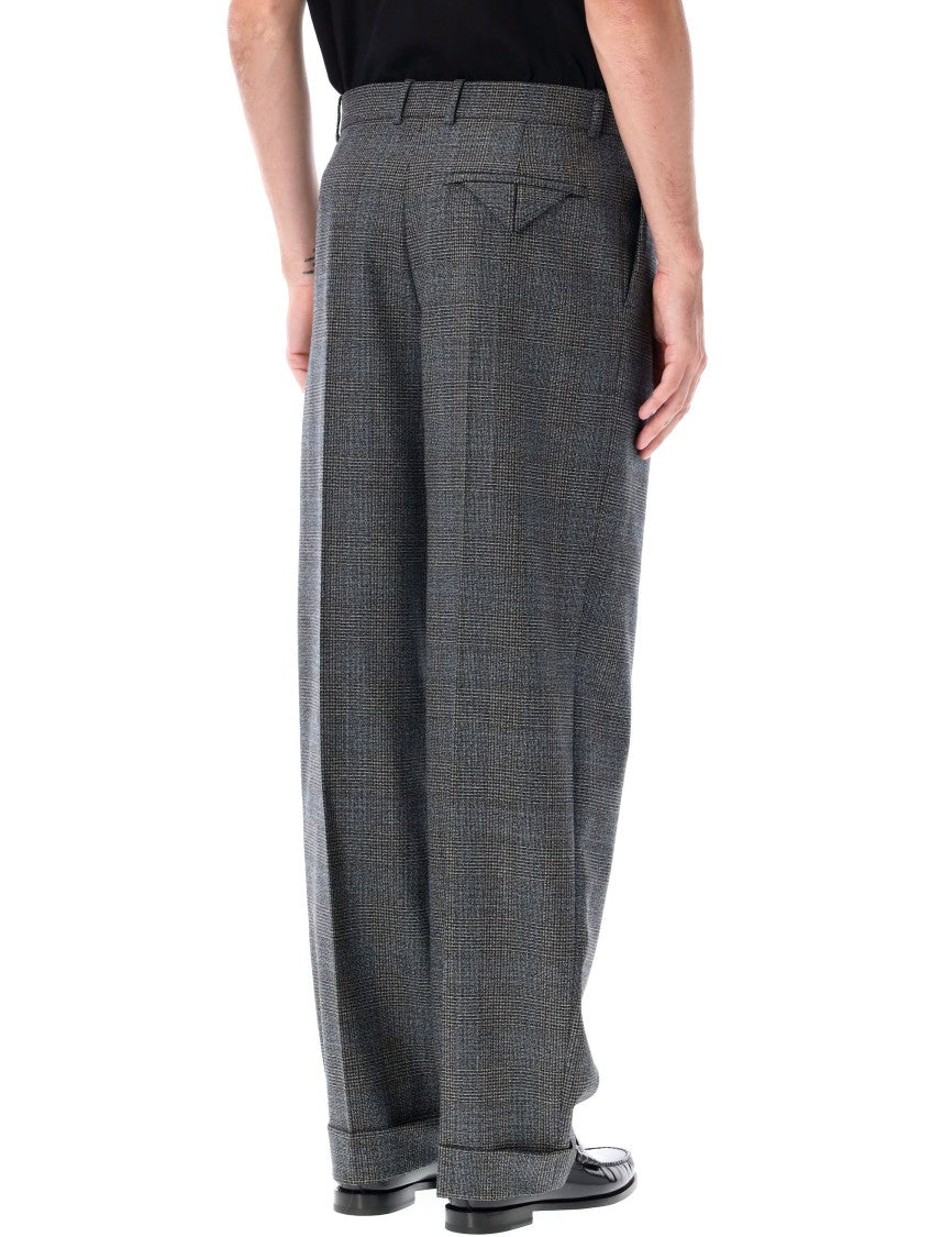 Bottega Veneta Prince Of Walce Wool Pant