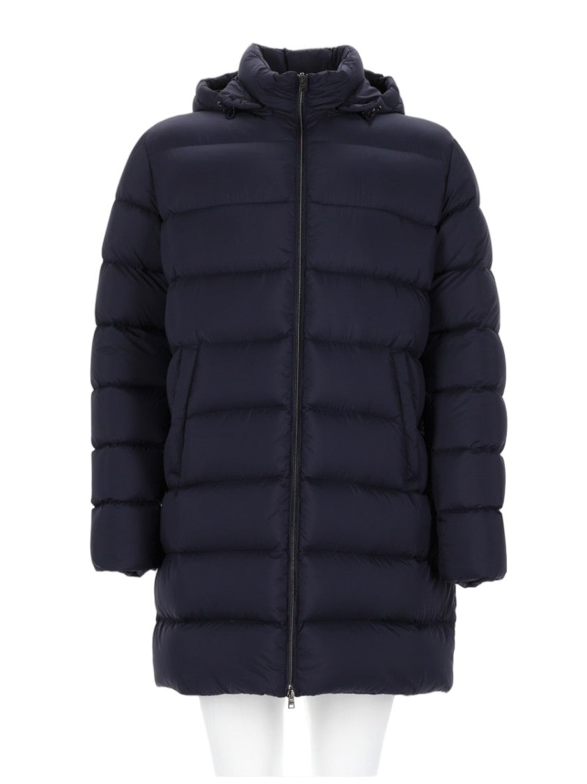 Herno Quilted Hooded Polyamide Down Jacket