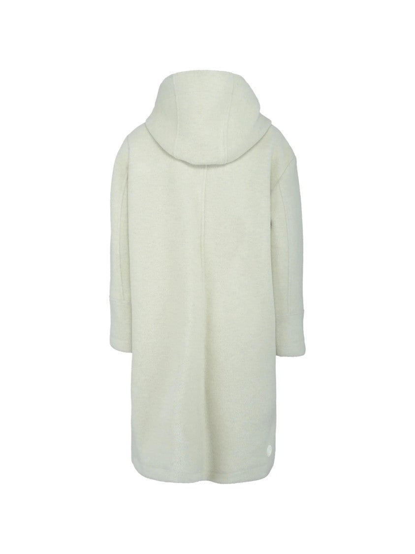 Colmar Originals Mid-Length Hooded Coat With Plush Texture