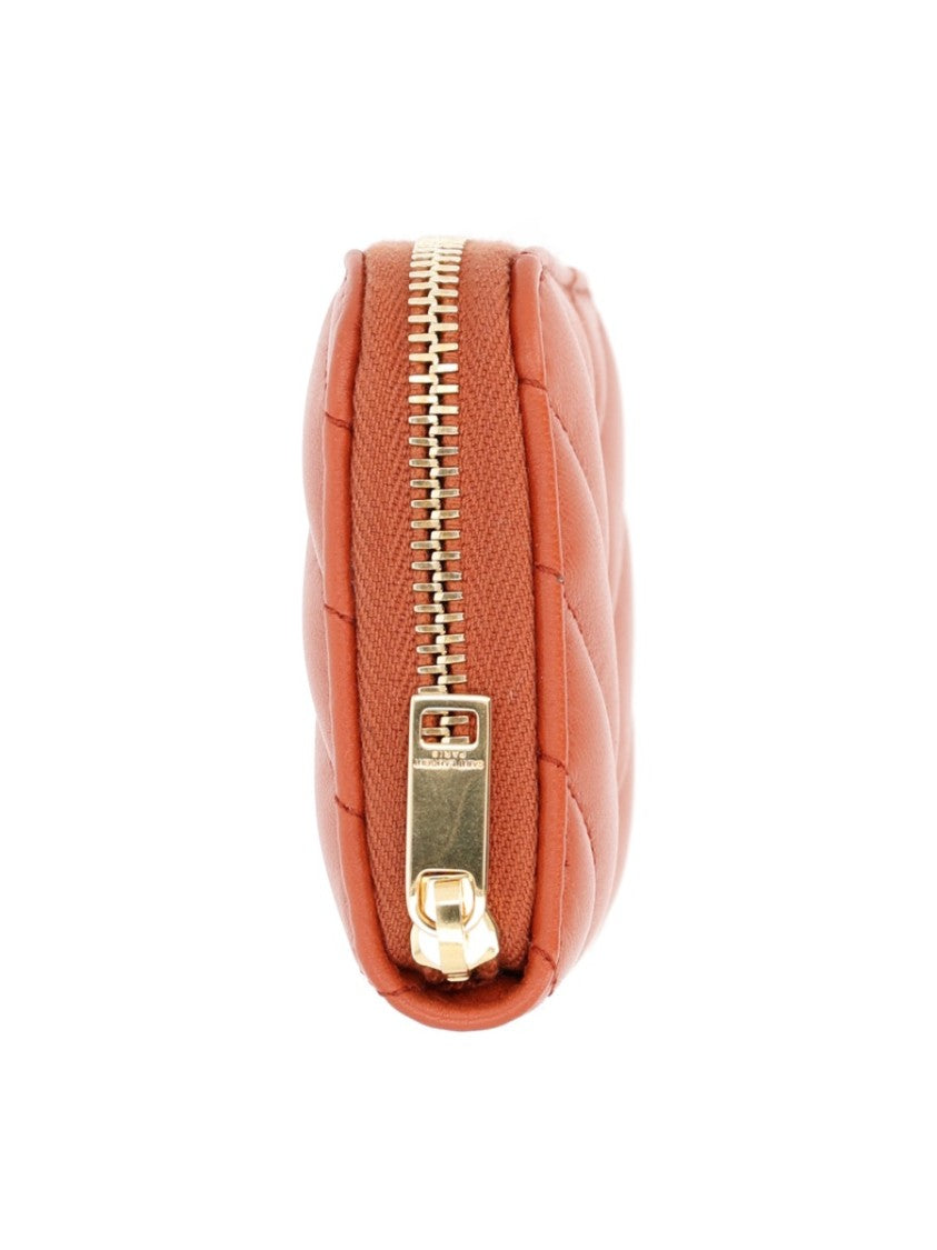 Saint Laurent Cassandre Leather Coin Purse