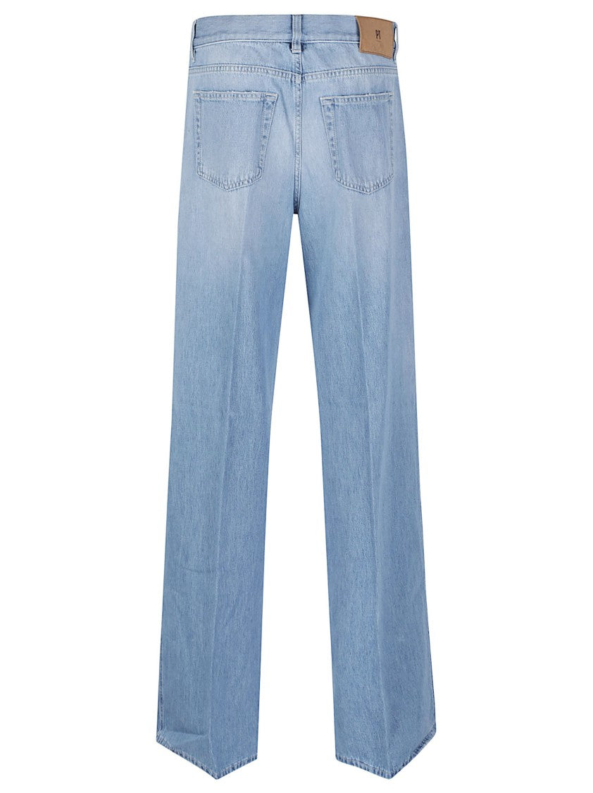 Pt Torino Light Blue Cindy Straight Leg Jeans