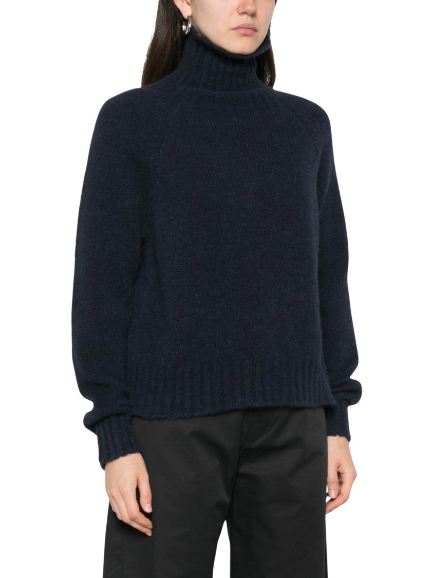 Jucca Roll-Neck Raglan-Sleeve Sweater