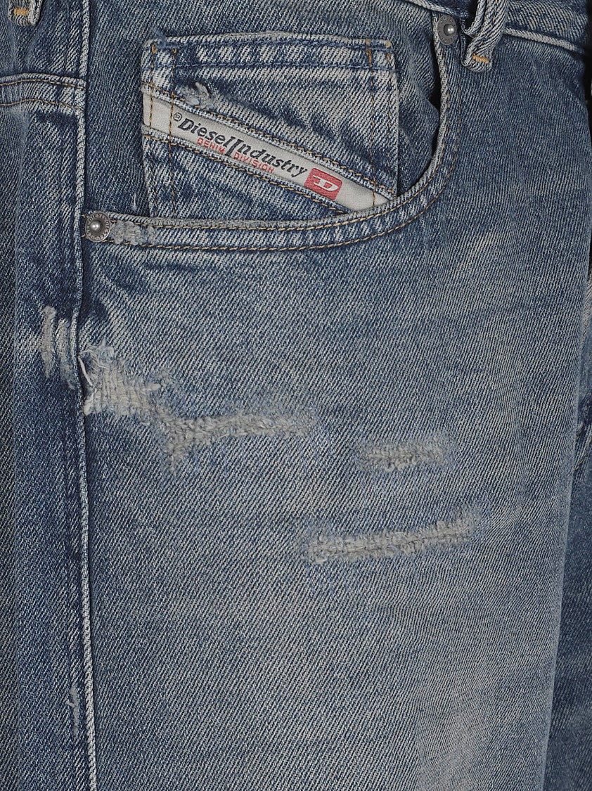 Diesel Cropped Organic Cotton Jeans