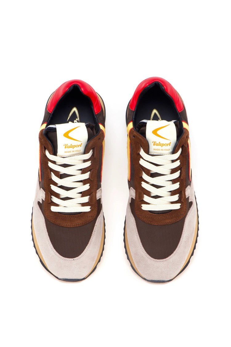 Valsport Multicolor Leather Low-Top Sneakers