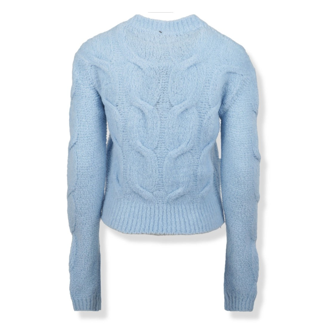 Sportmax Fitted Sleeveless Knit Top With Round Neckline