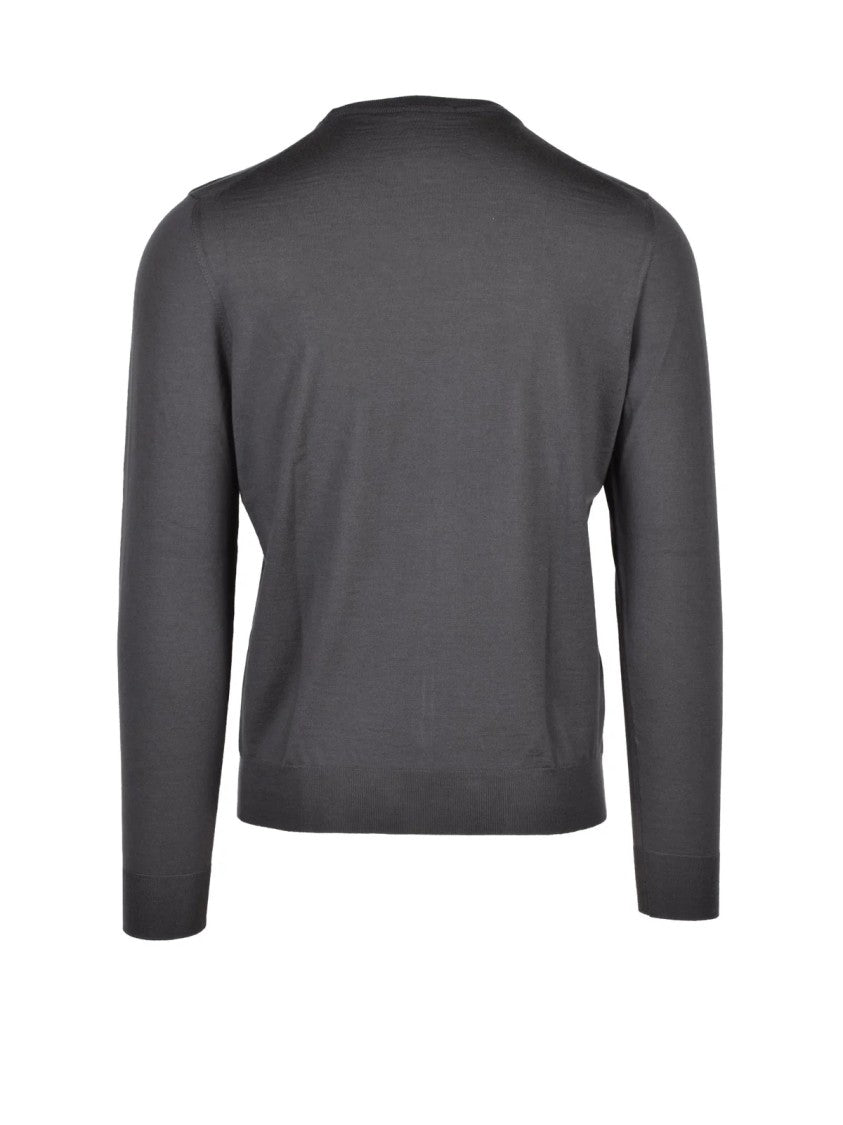 Drumohr Crew Neck Sweater - Brown