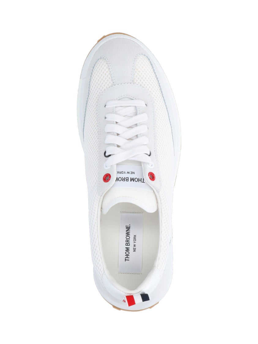 Thom Browne "Tech Runner" Sneakers – White
