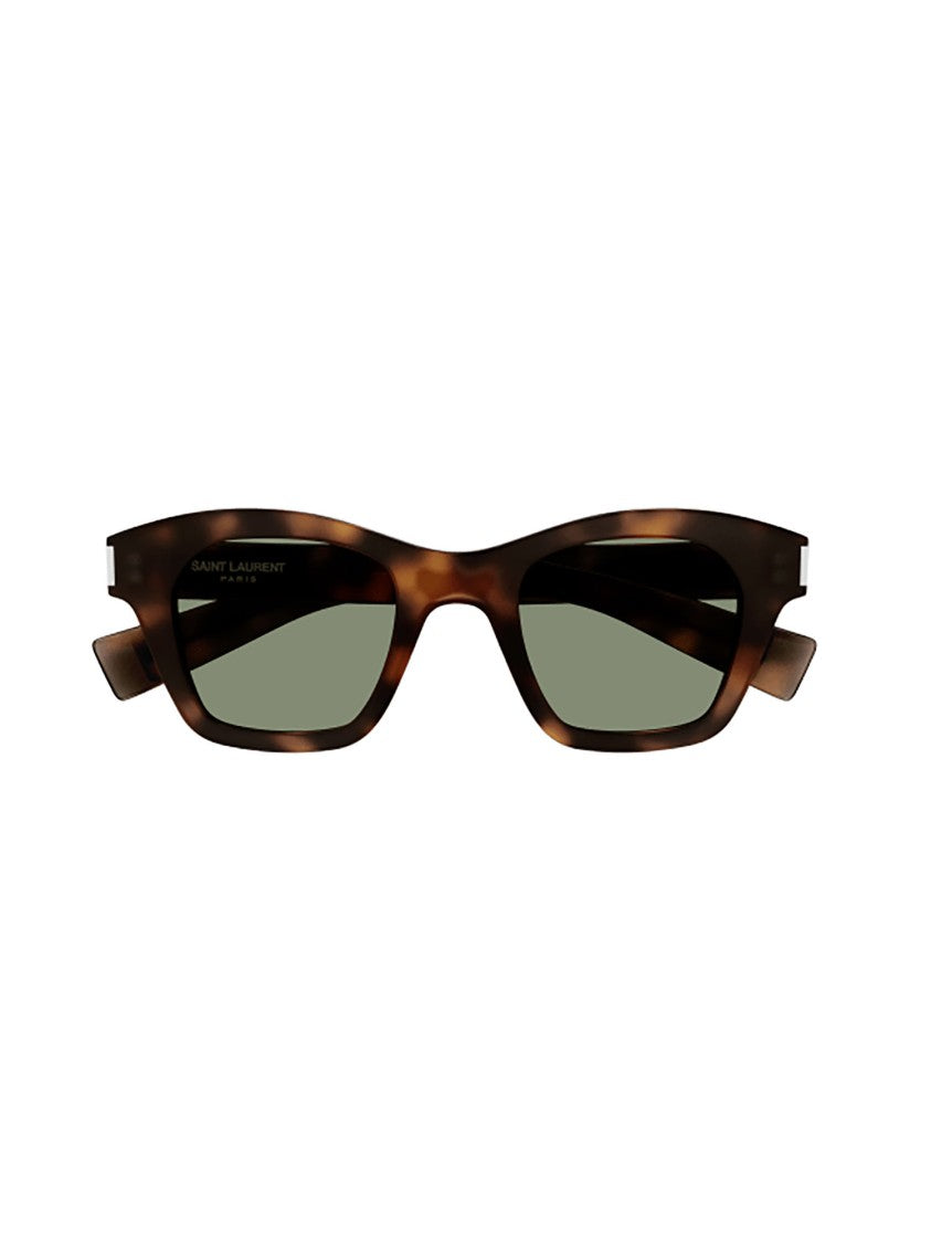 Saint Laurent Sl 592 Oversized Geometric Acetate Sunglasses