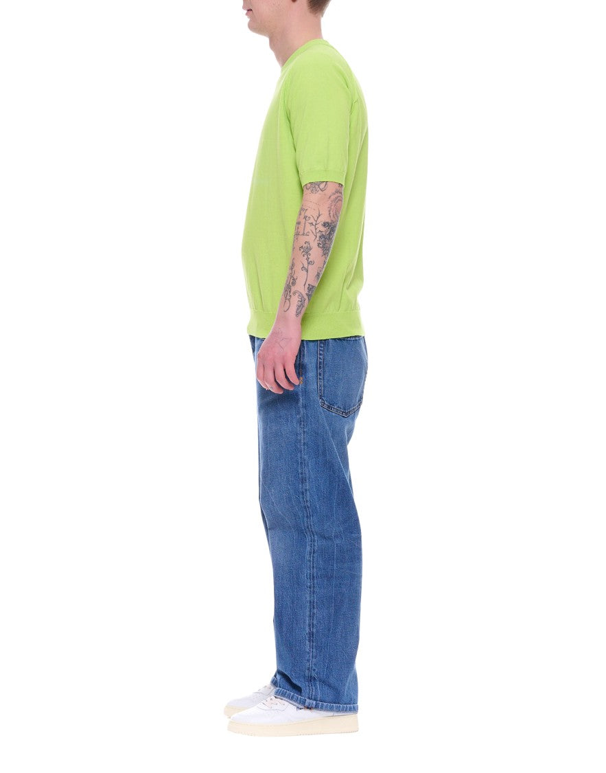 Atomofactory Classic Crew Neck Short Sleeve Cotton T-Shirt