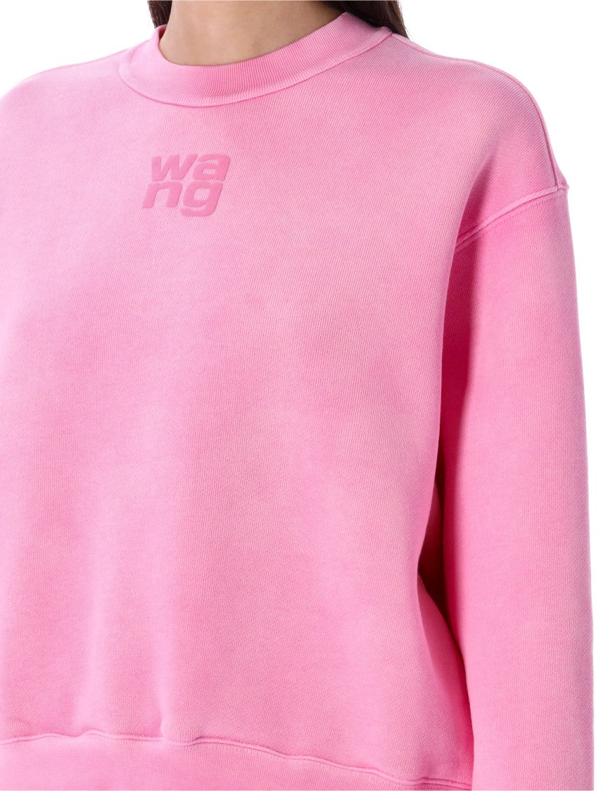 T By Alexander Wang Puff Logo Sweatshirt