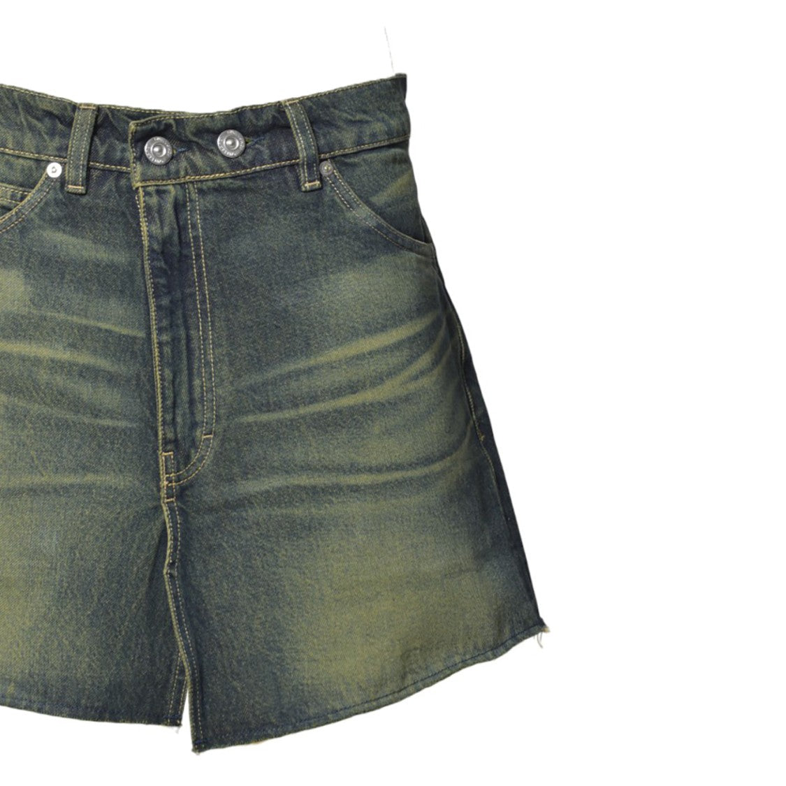 Our Legacy Minigonna Cover In Denim Vintage