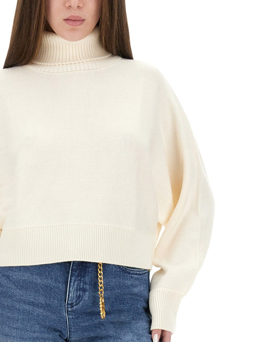 Michael Michael Kors Cropped High Neck Sweater